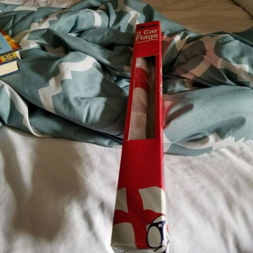 English st george flags x 2  new in box