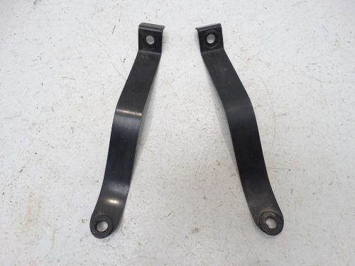 2007 polaris outlaw 90 atv rear fender cab support brackets pair left right