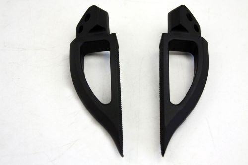 Blade style front foot peg for 1999-2007 suzuki gsx 1300r r hayabusa gsx-r black