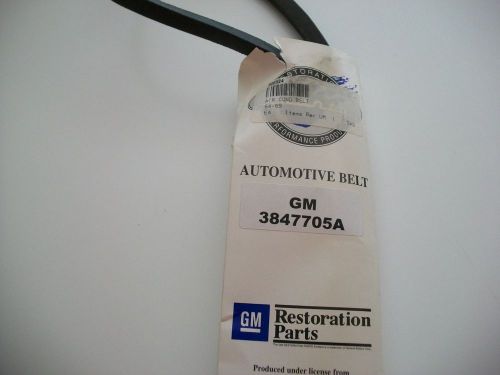 1964-69 corvette air conditioning belt gm restoration part # 3847705a