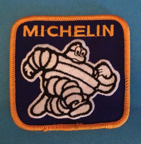 Rare vintage 1970&#039;s michelin tires racing suit car club jacket hat patch crest