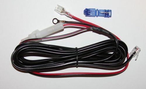 Direct wire power cord for escort &amp; beltronics radar and laser detectors