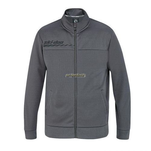 2017 ski-doo zip-up mid layer - gray