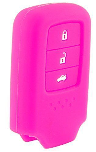 Njm global honda key protector - silicone rubber smart key cover - protecting