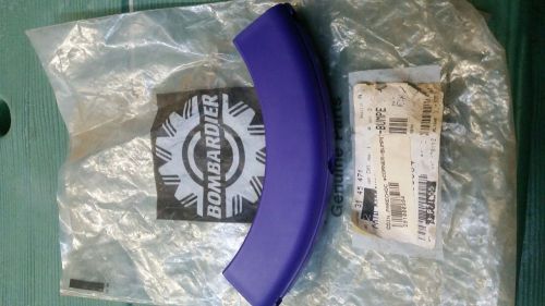 Bombardier corner bumper purple rubber #291000394