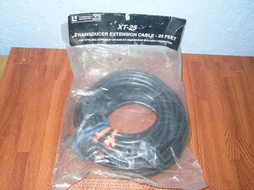 Lowrance lei eagle xt-25 / 25ft transducer extension cable gray connector