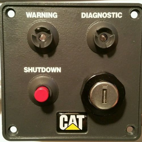 Catepillar tractor ignition switch panel 217-3865-00 / 307285 w/ out keys