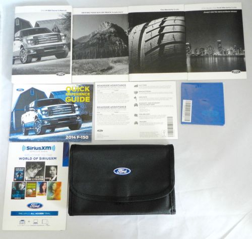 2014 ford f-150 owners manual with case el3j19a321aa