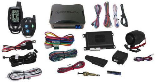 Deluxe 2-way remote starter kit + security system for select pontiac 2008 - 2010