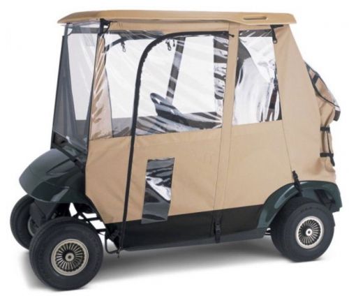 Classic accessories deluxe 3-sided golf cart enclosure model 72042