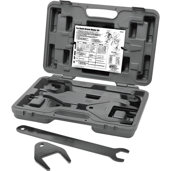 Performance tool fan clutch wrench master set-10-pc set #w89400
