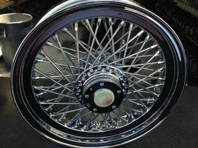 Harley road king wheel laced touring bagger fl american wire wheel 80 spoke