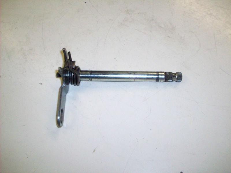 2002 yamaha wr250f shift shaft shift lever shaft oem