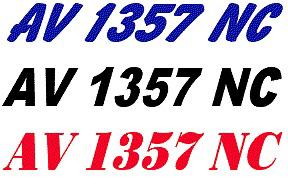Custom registration numbers for boat or pwc  lettering decals