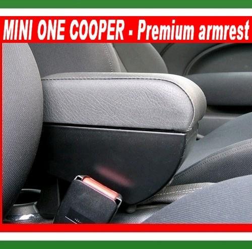 Mini one cooper adjustable armrest with storage premium top - mittelarmlehne @