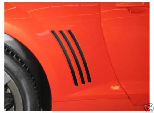 2010-2013 chevrolet camaro quarter panel gills/vents overlay decals*pick color 