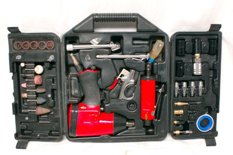 Shop force impact wrench tool kit - air powered pneumatic - tools do not work