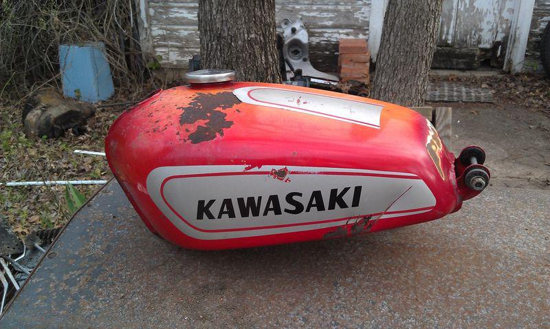 Kawasaki g4tr trail boss 100 fuel tank 1970 1971 1972