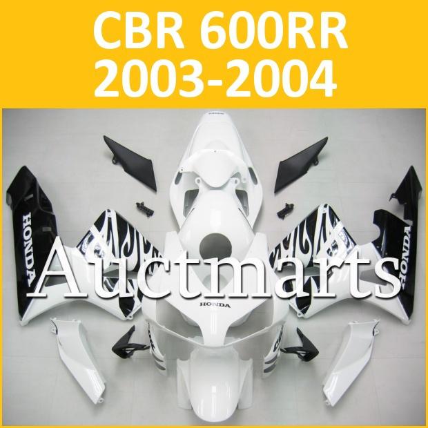 Fit honda 03 04 cbr600rr cbr 600 rr 2003 2004 fairing kit abs plastics a44 b02