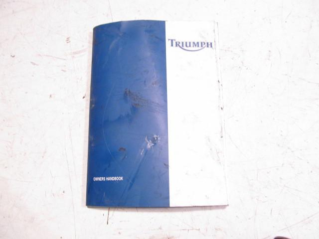 Triumph spring st 955 2003 03 owners manual 82676