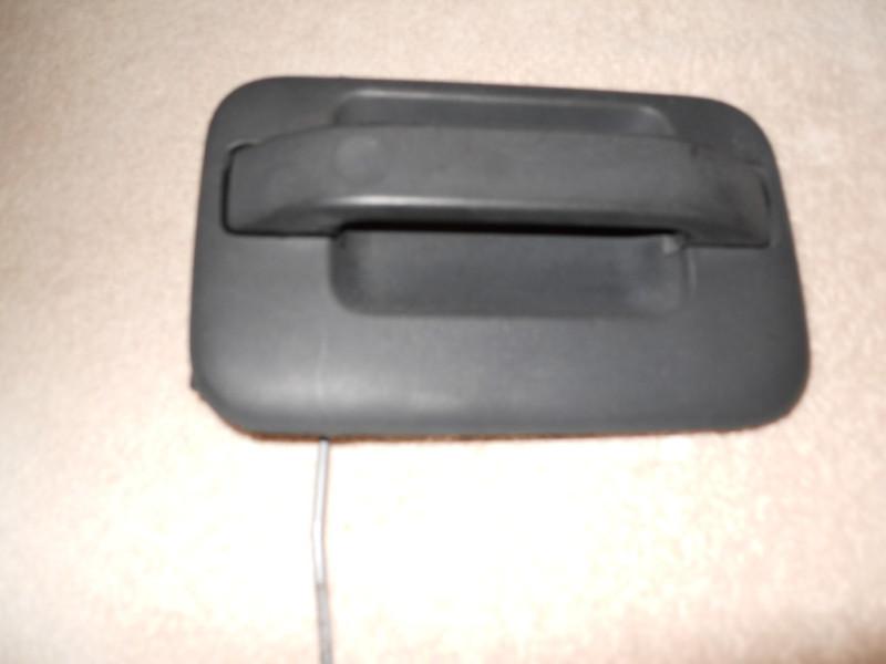 2007 ford right rear outer door handle black used  oem 