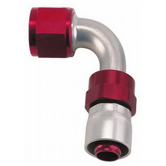 New aeroquip style c-90 degree an 8 crimp style fitting