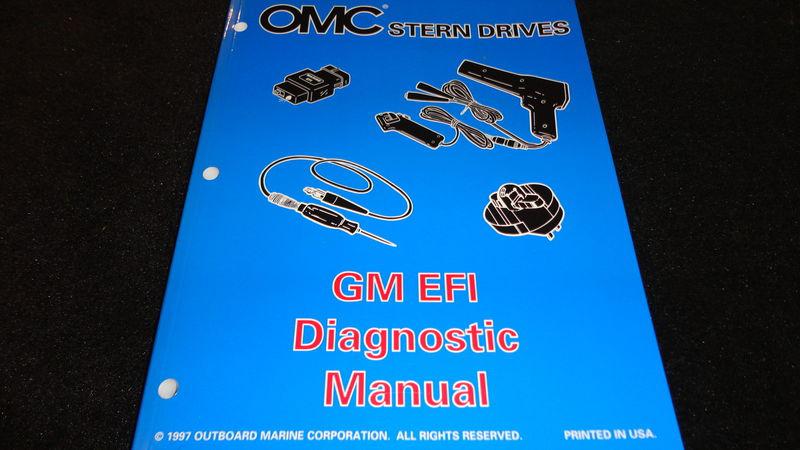 Used 1998 omc stern drives service manual gm efi diagnostics #501202 boat repair