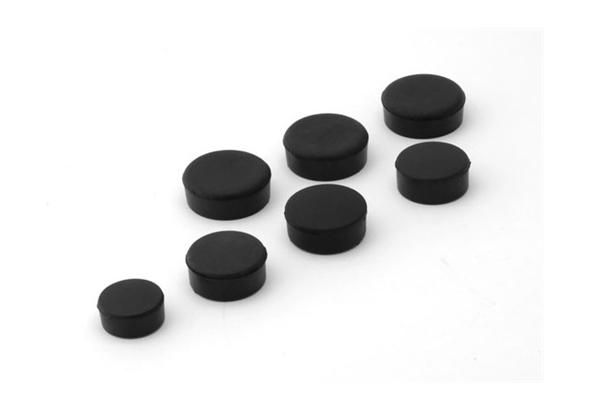 Black rubber frame fairings plugs set for 2006-2012 kawasaki ninja zx14 / zx14r