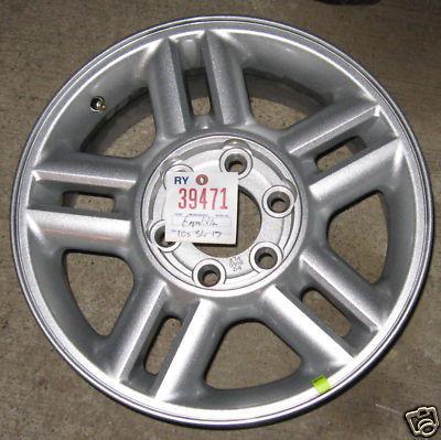 Ford 03-06 expedition alloy rim/wheel 10 spk silver 17 2003 2004 2005 2006 39471