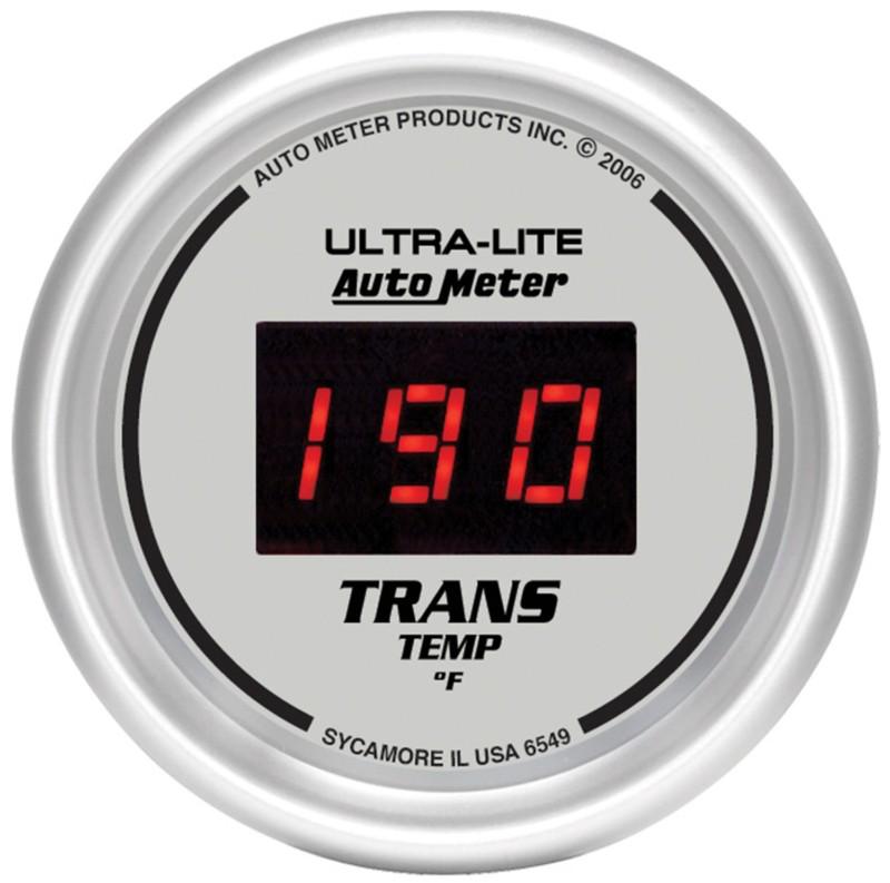 Auto meter 6549 ultra-lite; digital transmission temperature gauge