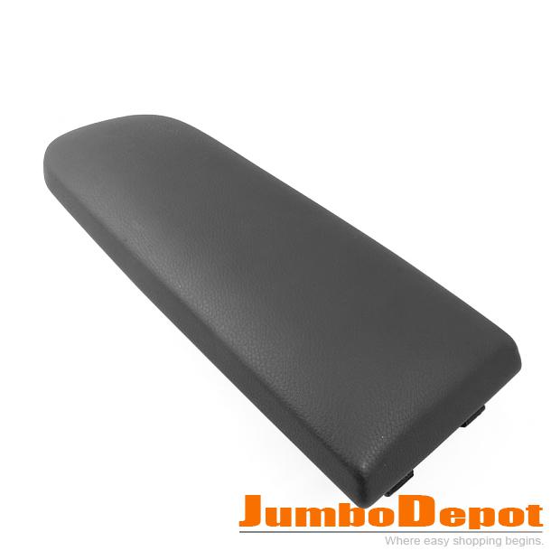 Leather center console armrest lip hatch cover for 99-04 vw golf mk4 gti black