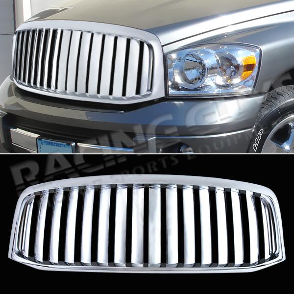 2006 2007 2008 dodge ram 1500 2500 3500 pickup truck vertical style grille grill