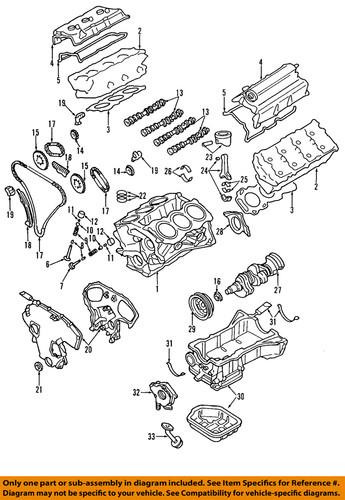 Nissan oem 132648j102 engine valve cover-valve cover