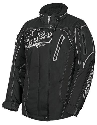 Choko women's pro racing snowmobile jacket black small