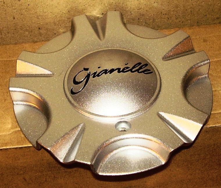 1 Gianelle Wheels Silver Custom Wheel Center Caps #A203 