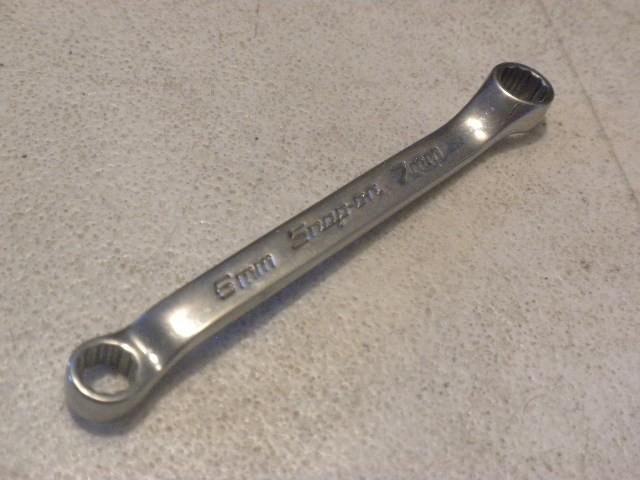 Snap-on 6-7 mm short 10° offset box end wrench new logo xsm67a.