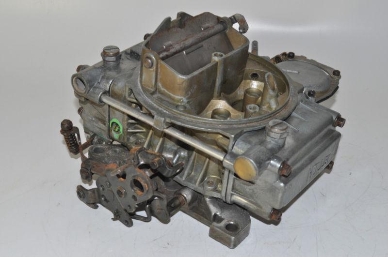 Holley 1850 carburetor 4-barrel 600 cfm manual choke square bore vacuum xxx015
