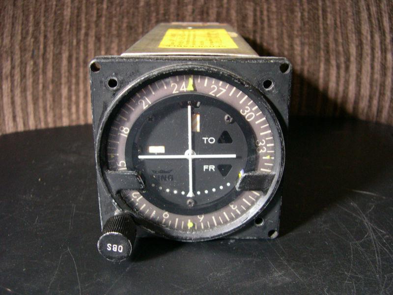 King ki-214 course selection indicator with glideslope