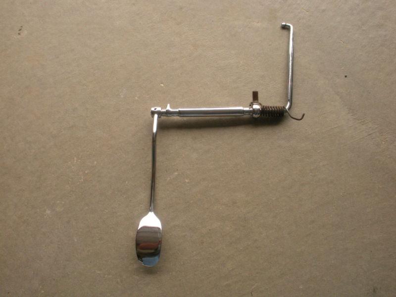 Vintage style hotrod stainless steel spoon gas pedal 