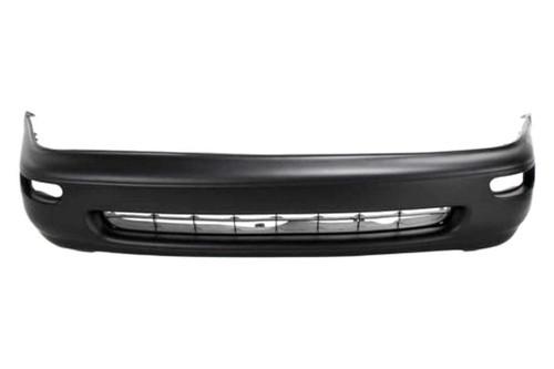 Replace to1000115v - 93-97 toyota corolla front bumper cover factory oe style