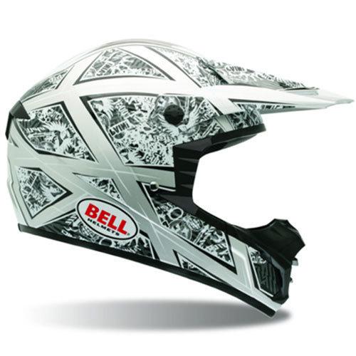 Bell sx-1 rocker mx motocross helmet black