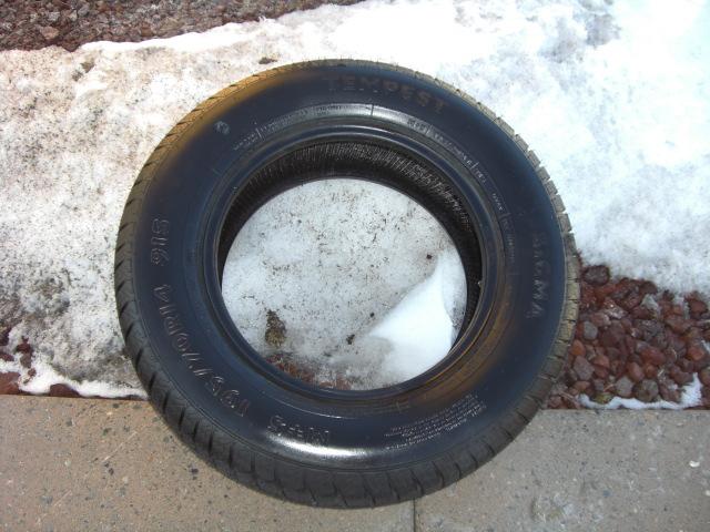 Tempest sigma p195/70r14 tire m+s all season 14 inch tire