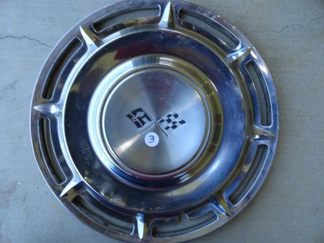 1960 chevrolet impala hubcap #3