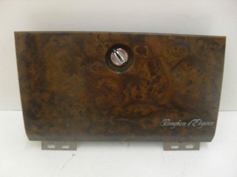 1990 - 92 cadillac fleetwood brougham glove box compartment door cover oem d0035