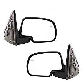 Power heated side view door mirror assembly pair set driver+passenger left+right