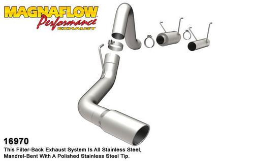 Magnaflow 16970 dodge diesel cummins, 4in. system xl performance diesel exhaust