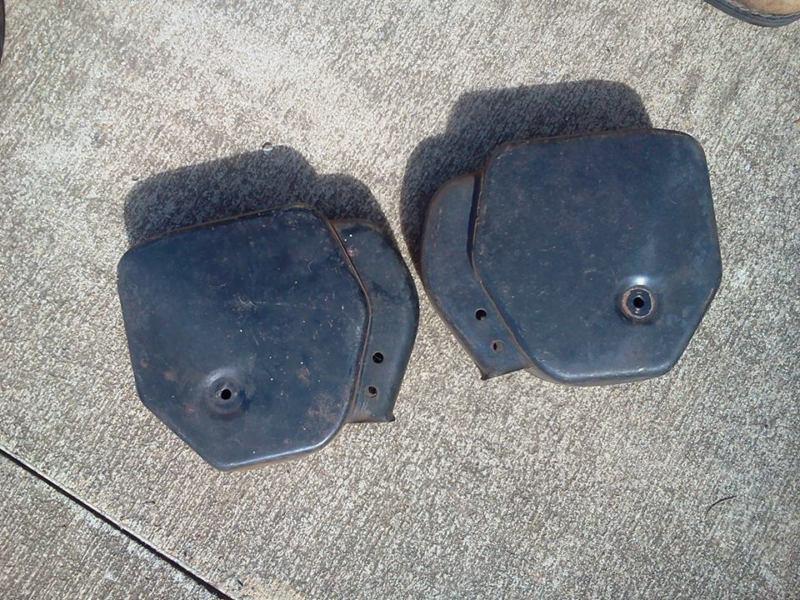 Original stock 1973 honda cb350 breather covers- hard to find!