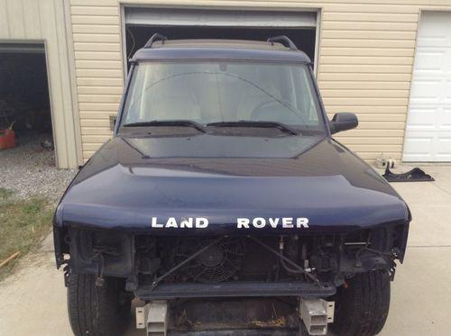 Land rover discovery ii 2 hood bonnet **blue**  99 00 01 02 03 04