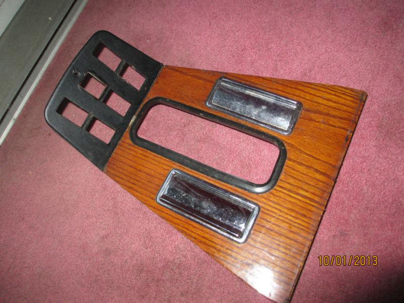 1987  jaguar xj6  console with wood trim 1984 85 86