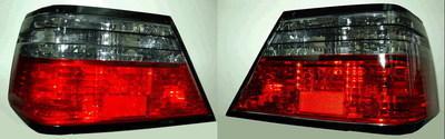 85-95 mb w124 e220 400e 300ce 300e e320 e500 500e crystal smoke red taillights